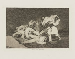 Ser? o mesmo. (Será o Mesmo.), pl. 21 da série Os Desastres da Guerra de Francisco de Goya