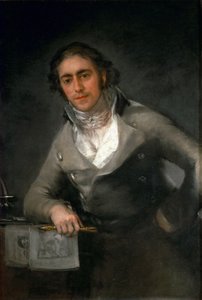 Portrait of a man Evaristo Pérez de Castro, ca 1806. de Francisco Goya de