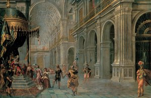O Julgamento de Salomão de Francisco Gutiérrez Cabello