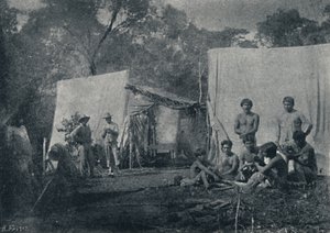 Guaranys visitando um Acampamento, 1895