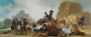 La Era o El Verano (a eira ou o verão). 1786 de Francisco de Goya