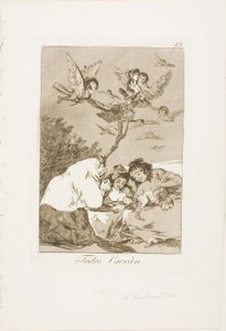 All Will Fall, placa 19 de Los Caprichos de Francisco Jose de Goya y Lucientes