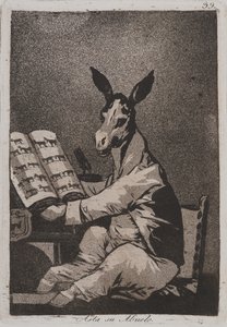 E assim era seu avô (Asta su abuelo) de Francisco de Goya