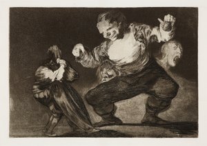 Silly Idiot (Idiota Tolo) de Francisco Jose de Goya y Lucientes