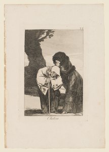 Chiton, placa de "Los Caprichos", 1799 de Francisco de Goya