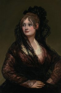 Dona Isabel de Porcel, exh. 1805 de Francisco de Goya