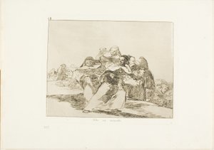 Tudo está às avessas, placa 42 de The Disasters of War de Francisco Jose de Goya y Lucientes