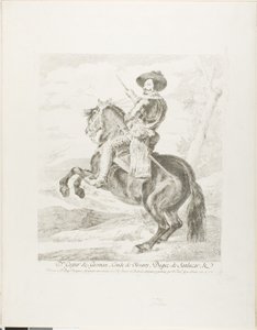 Gaspar de Guzman, Conde Duque of Olivares de Francisco Jose de Goya y Lucientes