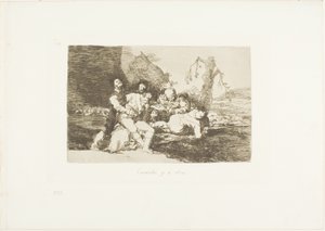 Pegue-os bem, e passe para o próximo, placa 20 de The Disasters of War de Francisco Jose de Goya y Lucientes