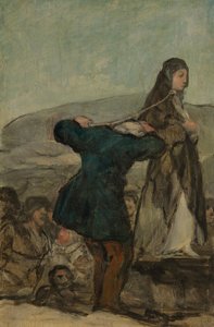 Execução de bruxas de Francisco Jose de Goya y Lucientes