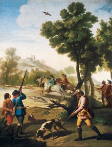 Codorniz de caça, 1775 de Francisco de Goya