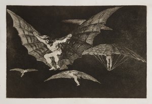 Modo de volar (A way of flying) de Francisco Jose de Goya y Lucientes