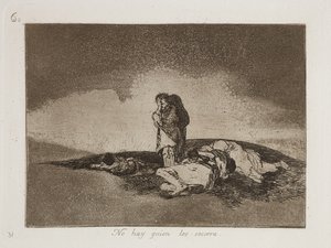 No Hay Quien Los Socorra (Não há ninguém para os ajudar) de Francisco Jose de Goya y Lucientes