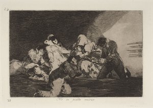 Não se pode olhar de Francisco Jose de Goya y Lucientes