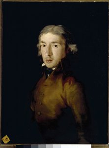 Retrato de Leandro Fernandez de Moratin, poeta e dramaturgo espanhol. (óleo sobre tela de Francisco de Goya