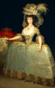 Retrato de Maria Luísa de Parma de Francisco Jose de Goya y Lucientes
