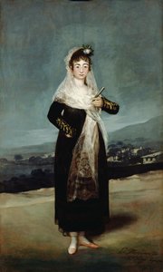 Retrato da Marquesa de Santiago de Francisco de Goya