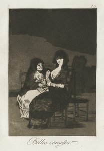 Ensinamentos Bonitos, 1868 de Francisco de Goya