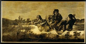 Os destinos ... (pintura sobre tela) de Francisco Jose de Goya y Lucientes