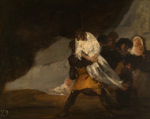 O monge enforcado de Francisco Jose de Goya y Lucientes