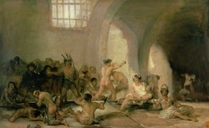 The Madhouse de Francisco de Goya