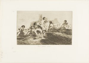 Eles ainda podem ser úteis, placa 24 de Os Desastres da Guerra de Francisco Jose de Goya y Lucientes