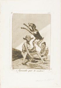 Espera até seres ungido, prato 67 de Los Caprichos de Francisco Jose de Goya y Lucientes