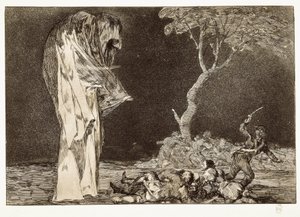 placa 2 em "" Disparates "" de Francisco de Goya