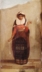 The Spinner de Francisco Laso (1823-1869), Museo de Arte de Lima, Lima.