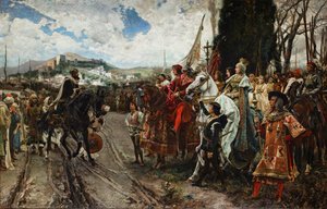 A rendição de Granada em 1492, 1882