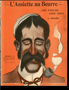 Capa do "The Butter Plate", número 92, Satirical in Colours