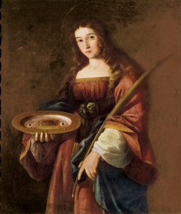 Santa Lúcia de Francisco de (circle of) Zurbaran