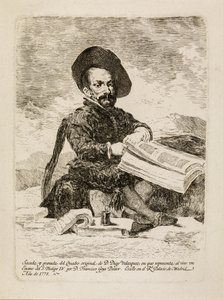 Para Anão [El Primo] de Francisco de Goya