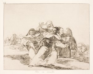 Tudo dá errado (42) de Francisco de Goya