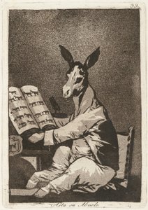 Asta su abuelo (E assim era seu avô) de Francisco de Goya