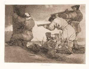 Bárbaro! (38) de Francisco de Goya