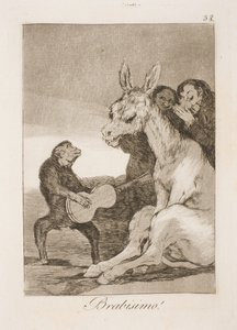 Bravissimo (Charles IV e Godoy) de Francisco de Goya
