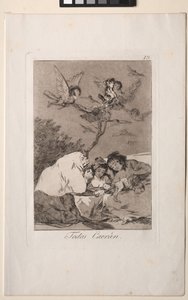 Caprichos: Tudo Vai Cair de Francisco de Goya