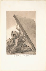 Caprichos: E ainda assim eles não vão! de Francisco de Goya