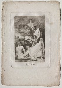 Caprichos: Golpe de Francisco de Goya