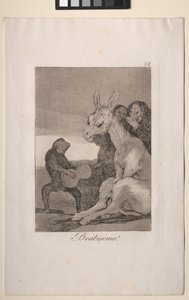 Caprichos: Bravo! de Francisco de Goya