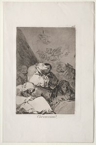 Caprichos: correção. de Francisco de Goya