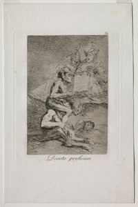 Caprichos: Profissão Devota de Francisco de Goya