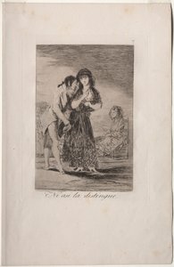 Caprichos: Mesmo assim, ele não consegue distingui-la de Francisco de Goya