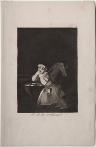 Caprichos: Nannys, garoto. de Francisco de Goya