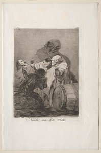 Caprichos: Ninguém nos viu de Francisco de Goya