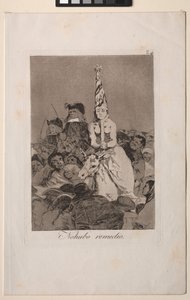 Caprichos: Nada poderia ser feito sobre isso de Francisco de Goya