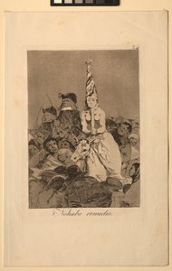 Caprichos: nada pode ser feito sobre isso. de Francisco de Goya