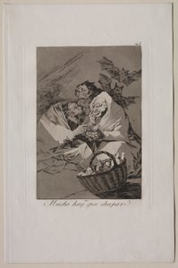 Caprichos: há muito o que chupar de Francisco de Goya