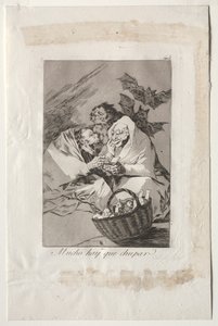Caprichos: há muito o que chupar de Francisco de Goya